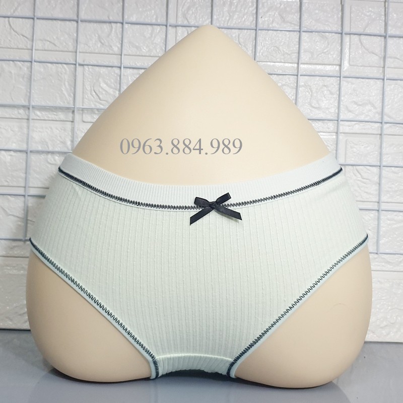Quần lót nữ QN.01 chất cotton phối nơ, nhiều màu đẹp cho chị em - Ảnh shop chụp