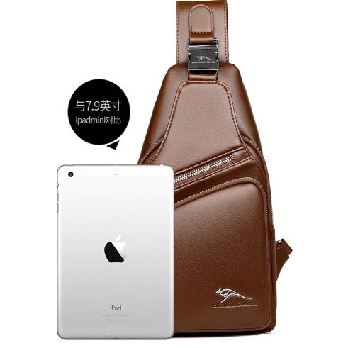 FREESHIP_Túi Đeo Chéo Nam Chính Hãng Da PU Cao Cấp Có USB | BigBuy360 - bigbuy360.vn
