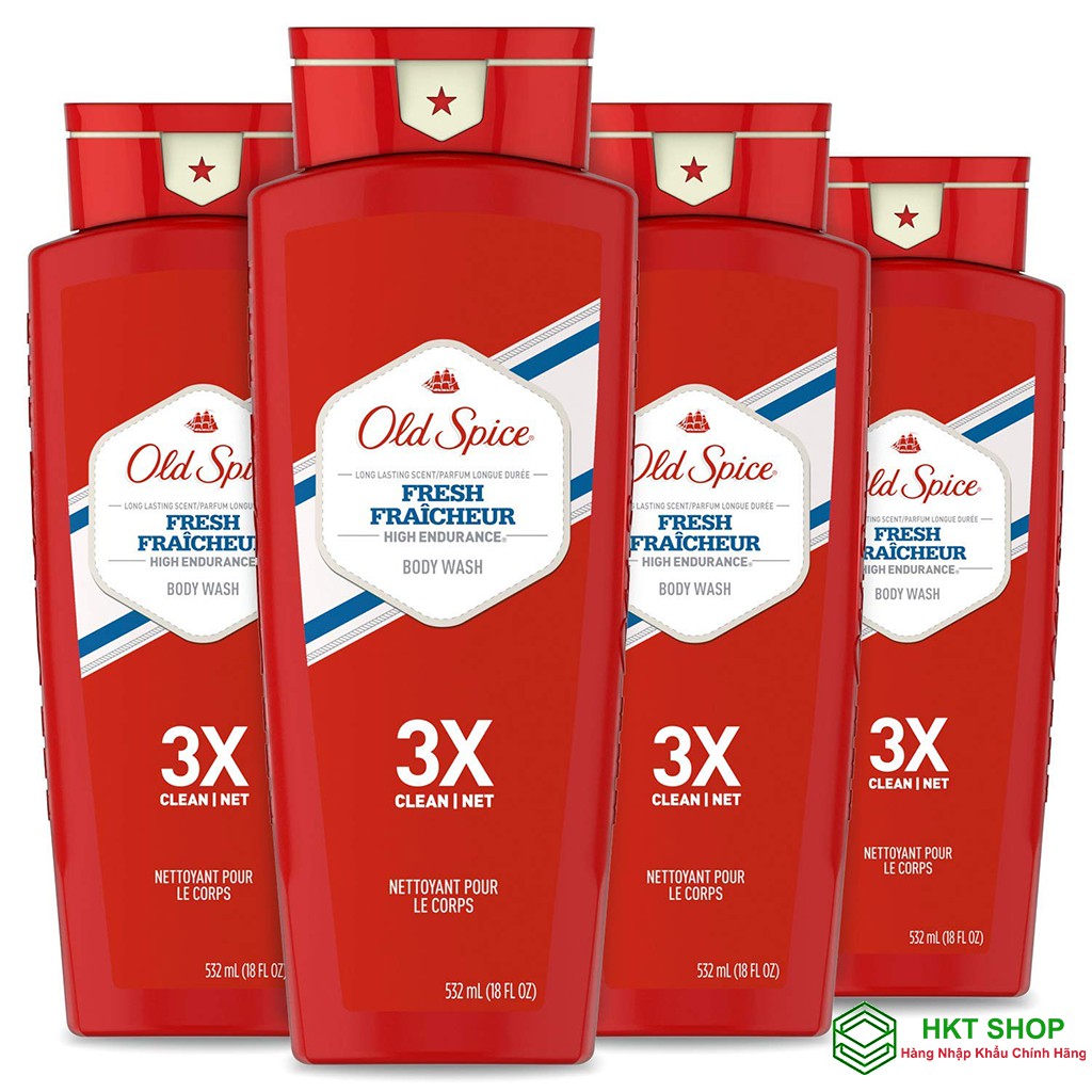 Sữa tắm Old Spice 532ml - Nhập khẩu từ Mỹ