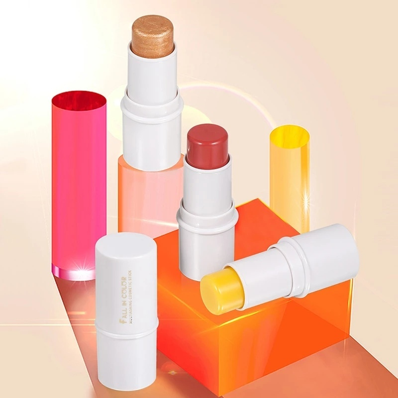 Thỏi Phấn Bắt Sáng/Tạo Khối Đa Năng Chống Thấm Nước Lâu Trôi Lấp Lánh