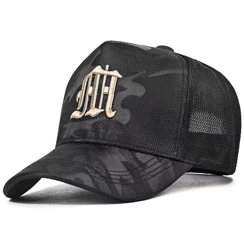 Mũ Lưỡi Trai Cotton Thêu Chữ Phong Cách Hiphop Thời Trang