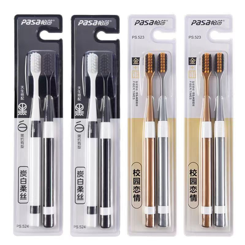 BÀN CHẢI ĐÁNH RĂNG LÔNG TƠ SIÊU MỀM MẢNH PASA NỘI ĐỊA TRUNG - VỈ 2 CHIẾC