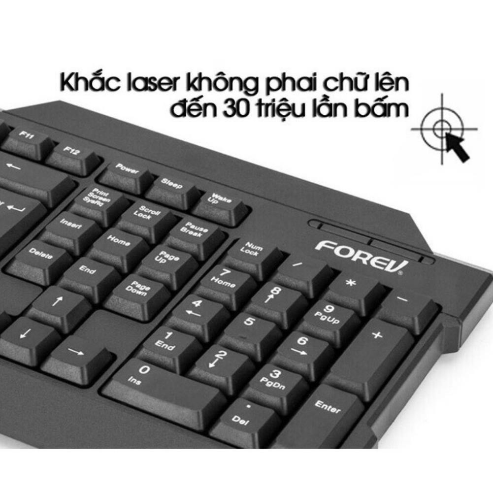 COMBO PHÍM VÀ CHUỘT CÓ DÂY FOREV FV-5500 - BH 12 THÁNG - 1 ĐỔI 1. | BigBuy360 - bigbuy360.vn