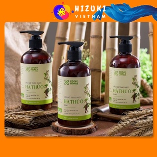 Dầu Gội Hà Thủ Ô Cỏ Cây Hoa Lá  2 in 1 300-450ml
