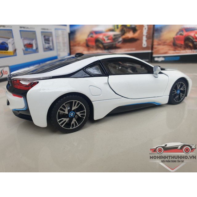 Xe mô hình BMW i8, tỉ lệ 1:24, Rastar