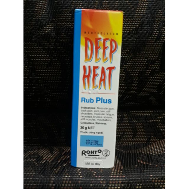 KEM XOA BÓP DEEP HEAT 30G