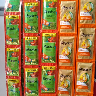 Dây 12 gói Dầu gội hoặc dầu xả Rejoice (6g/gói)