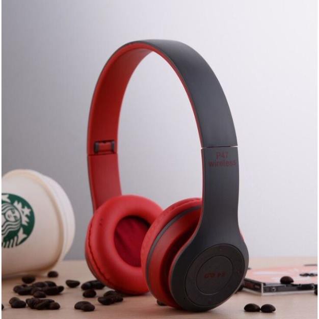 Tai nghe Bluetooth P47 Wireless Đủ màu new 100% | BigBuy360 - bigbuy360.vn