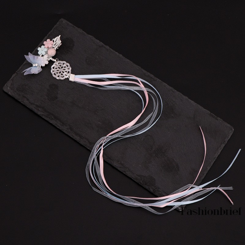 Bộ đôi nơ cài tóc phong cách thần tiên hàn quốc xinh xắn độc đáo