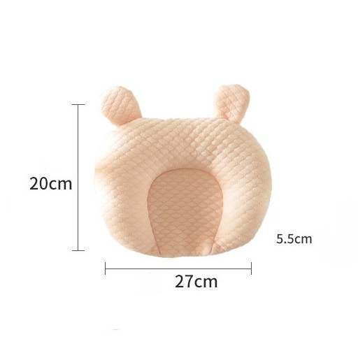 Gối chống méo đầu cao cấp YOOW cho bé sơ sinh 0-6 tháng tuổi Shop mẹ nhím