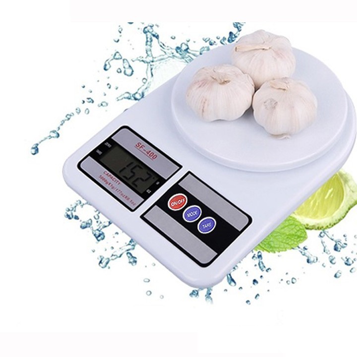 Cân Điện Tử Nội Trợ SF400 Loại 10 KG, 7 KG, 5 KG - Sai Số Chỉ 1 Gram