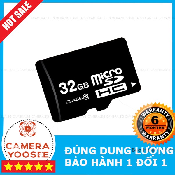 [ bảo hành 12 tháng] thẻ nhớ 32g class 10