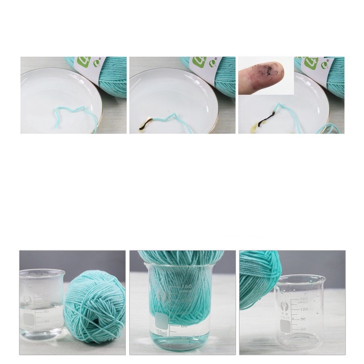 Len 4# Combed Milk Cotton mềm mại