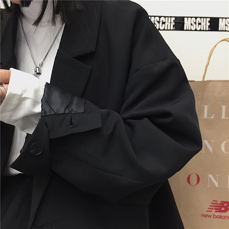 Áo blazer ulzzang form rộng | BigBuy360 - bigbuy360.vn