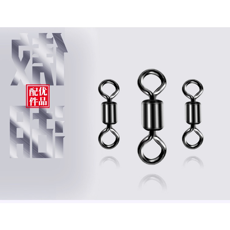 Khóa 8 AOHU săn hàng cao cấp- Hàng Loại 1, khóa Link, khóa ma ní số 8 chuyên câu đơn, câu đài, cá lớn, siêu tải