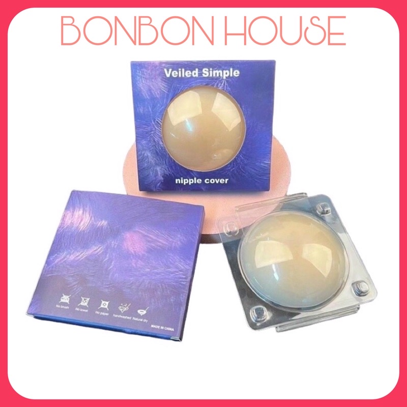 Miếng Dán Ngực Silicon Tự Thân Không Keo, Dán Ngực Chân Không Tàng Hình