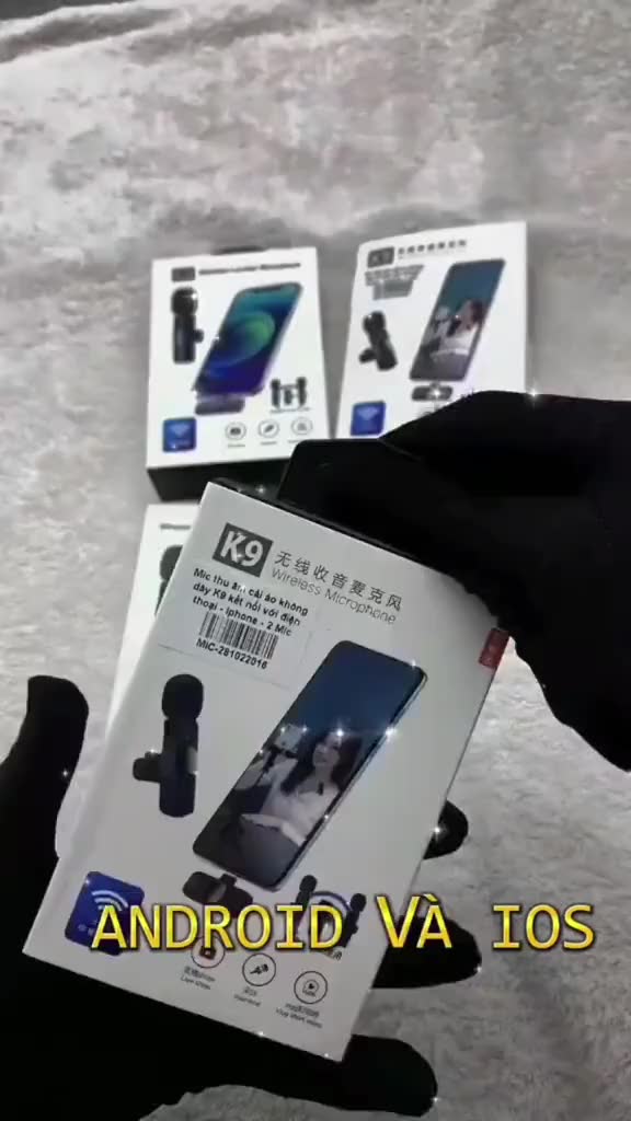Micro thu âm không dây cài áo K9 - Khử Tiếng Ồn Cao Cấp - Khoảng Cách 20m - Chính Hãng OneAgain | BigBuy360 - bigbuy360.vn