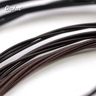 Orphee 6pcs/set NX35-C Full Set Black Nylon Classical Guitar Strings