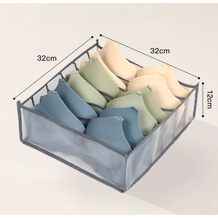 Túi chia ngăn đựng quần áo, túi đựng đồ lót, khay chia quần áo