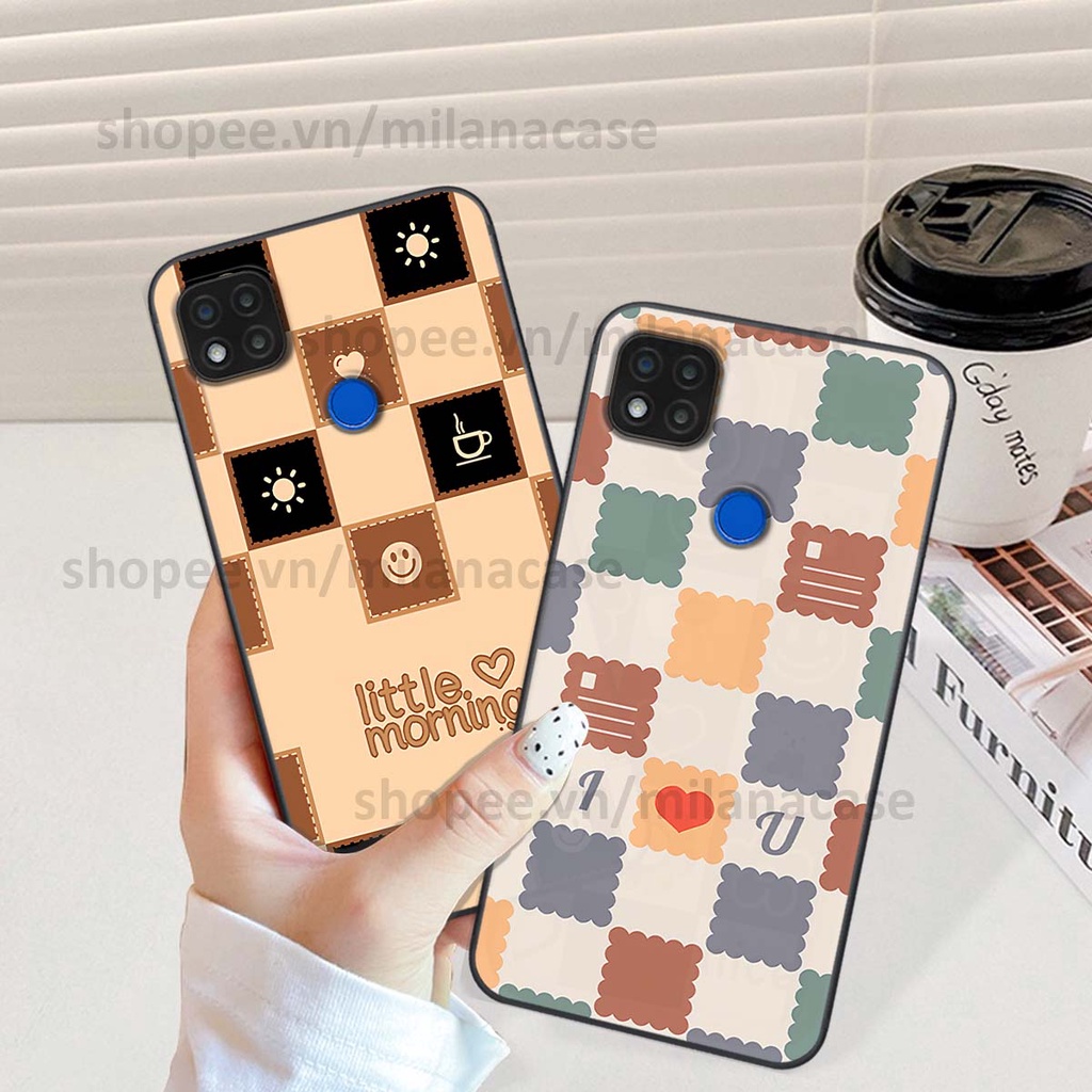 Ốp Xiaomi Redmi 9C caro họa tiết nhiều màu sắc siêu đẹp thời trang cá tính