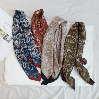 Bandana, Khăn lụa vuông hoạ tiết. (Size 70x70)