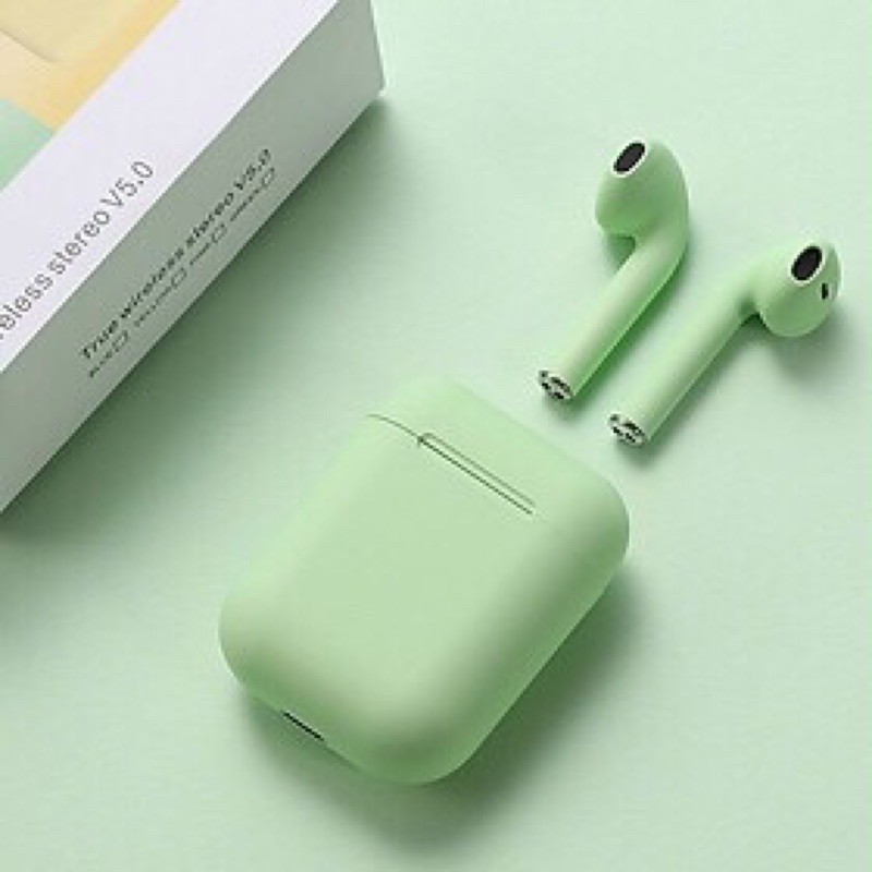 Tai Nghe Bluetooth Airpod i12 TWS Cảm Biến Vân Tay (có Ảnh + Video)