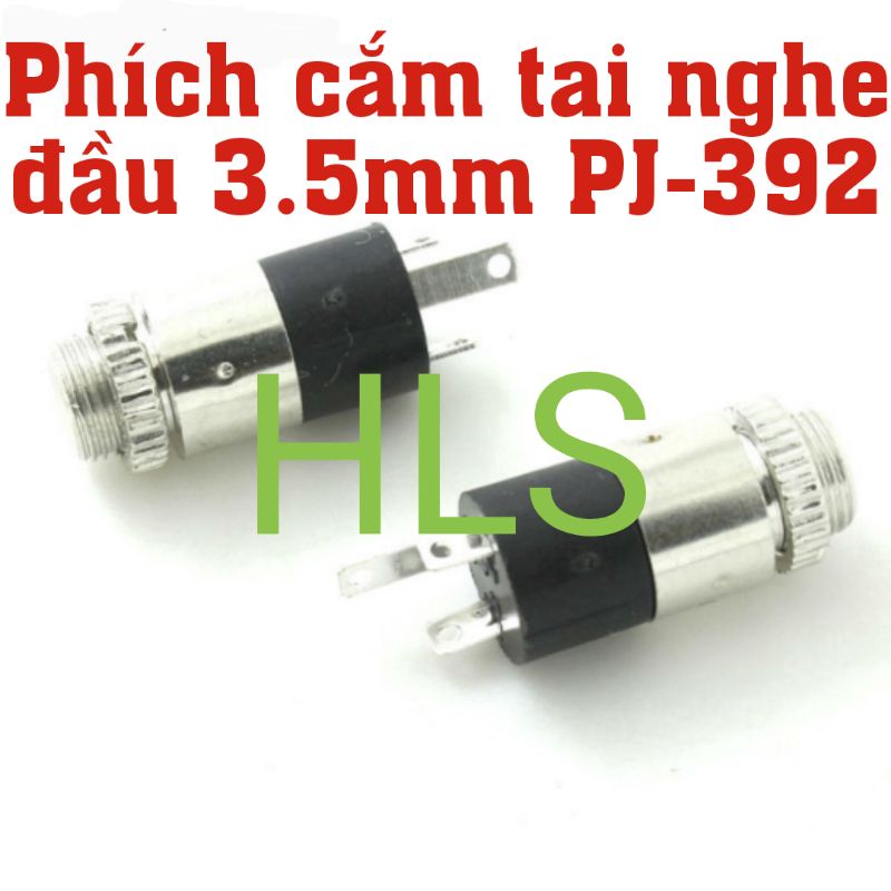 Phích cắm âm thanh tai nghe đâu 3.5mm PJ-392