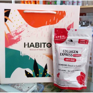 KẸO COLLAGEN EXPRESS BIOCYTE KHÔNG ĐƯỜNG PHÁP
