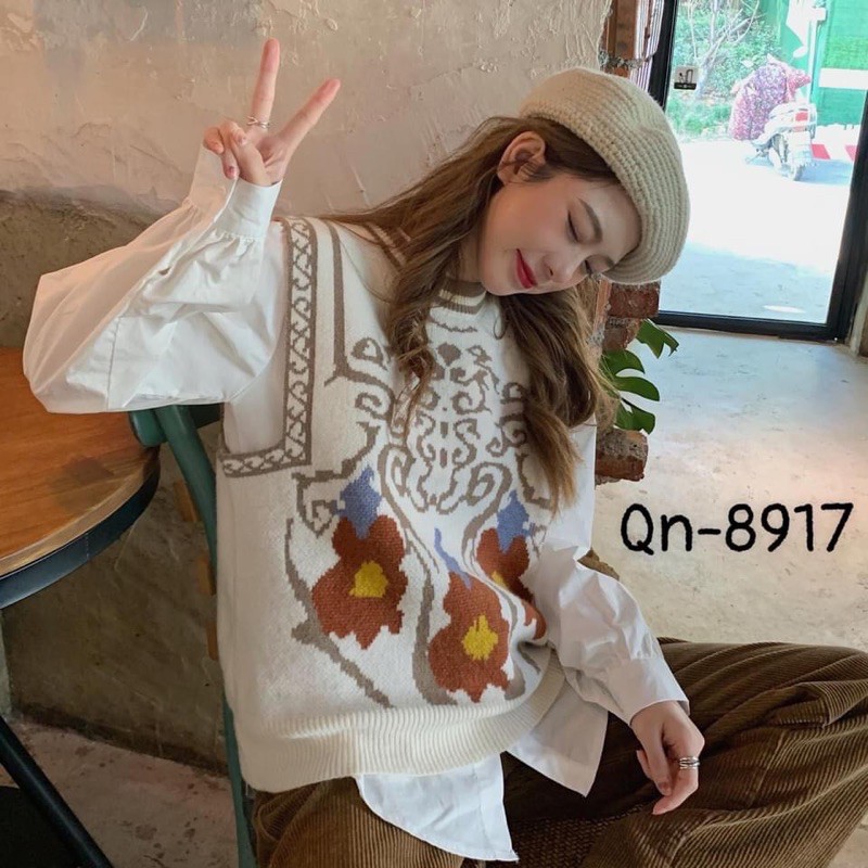 áo gile thổ cẩm sang xịn mịn