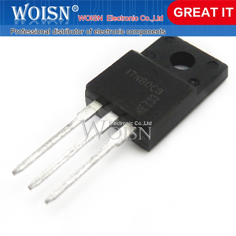 Bộ 5 Linh Kiện Điện Tử Mới Ppa17N80C3 17n80c3 17n80 to-220f