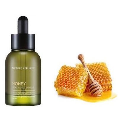 [Hàng mới về] Tinh chất Nature Republic 30ml chứa mật ong/hoa hồng/dầu argan tự nhiên dưỡng trắng da [sunflower1968]