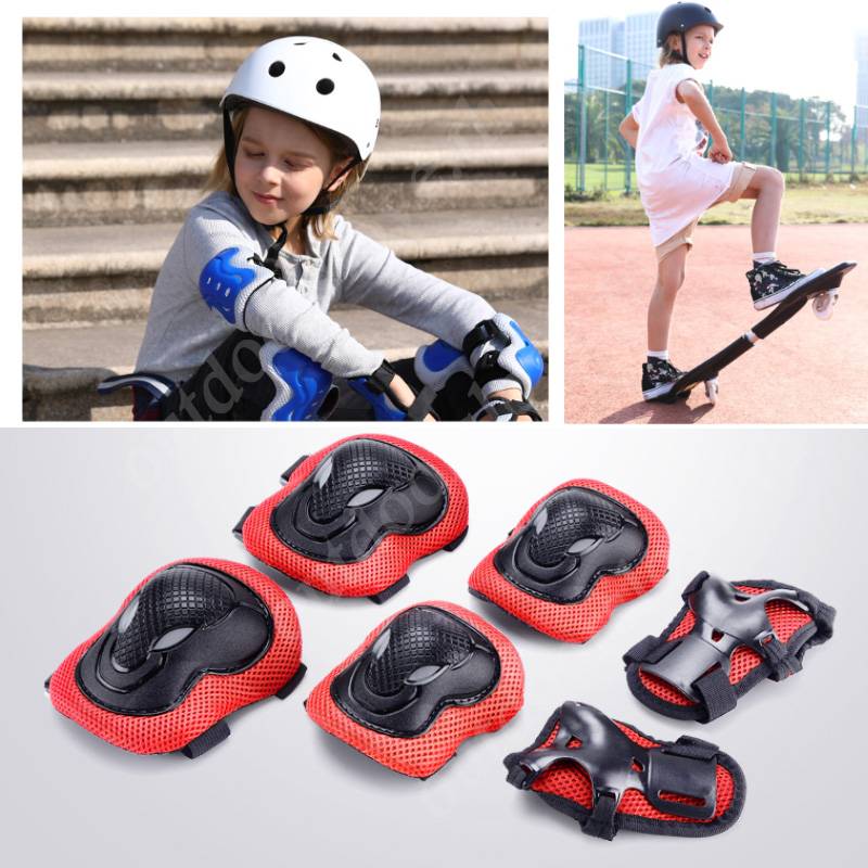 Sway Bộ 6 Phụ Kiện Bảo Vệ Khi Trượt Ván/Trượt Ván Cho Người Lớn Và Trẻ Em