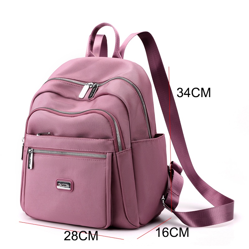 Ba Lô Canvas Siêu Nhẹ Thời Trang Cho Nữ