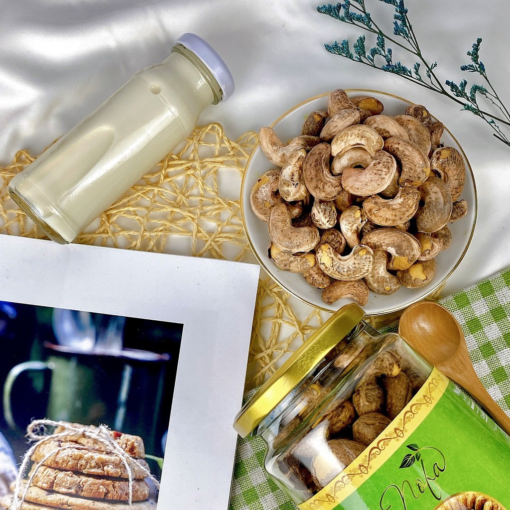 Hạt điều rang muối A cồ size lớn NOFA Thơm Giòn Ngậy 500g - Điều Bình Phước xuất khẩu | BigBuy360 - bigbuy360.vn