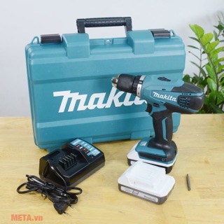 18V MÁY KHOAN VẶN VÍT DÙNG PIN MAKITA DF457DWE