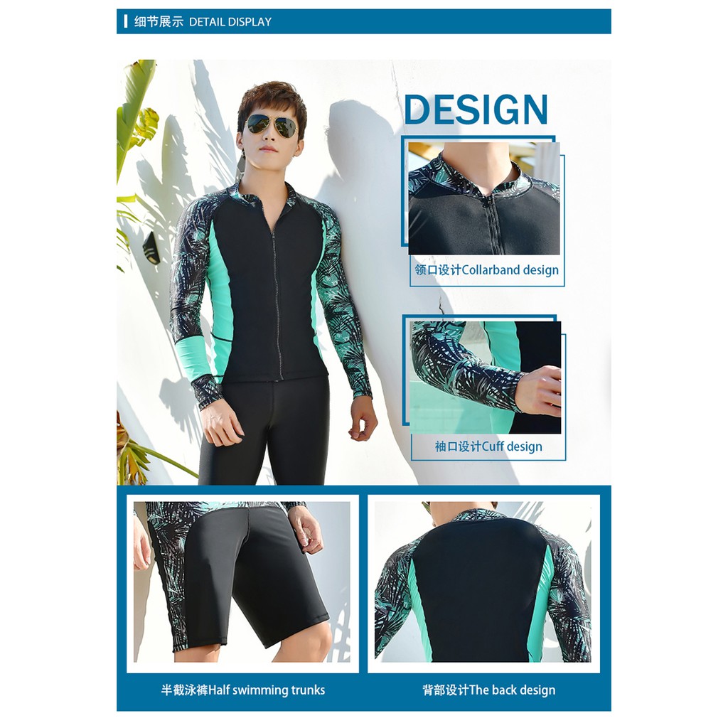 Đồ bơi nam tay dài | BigBuy360 - bigbuy360.vn