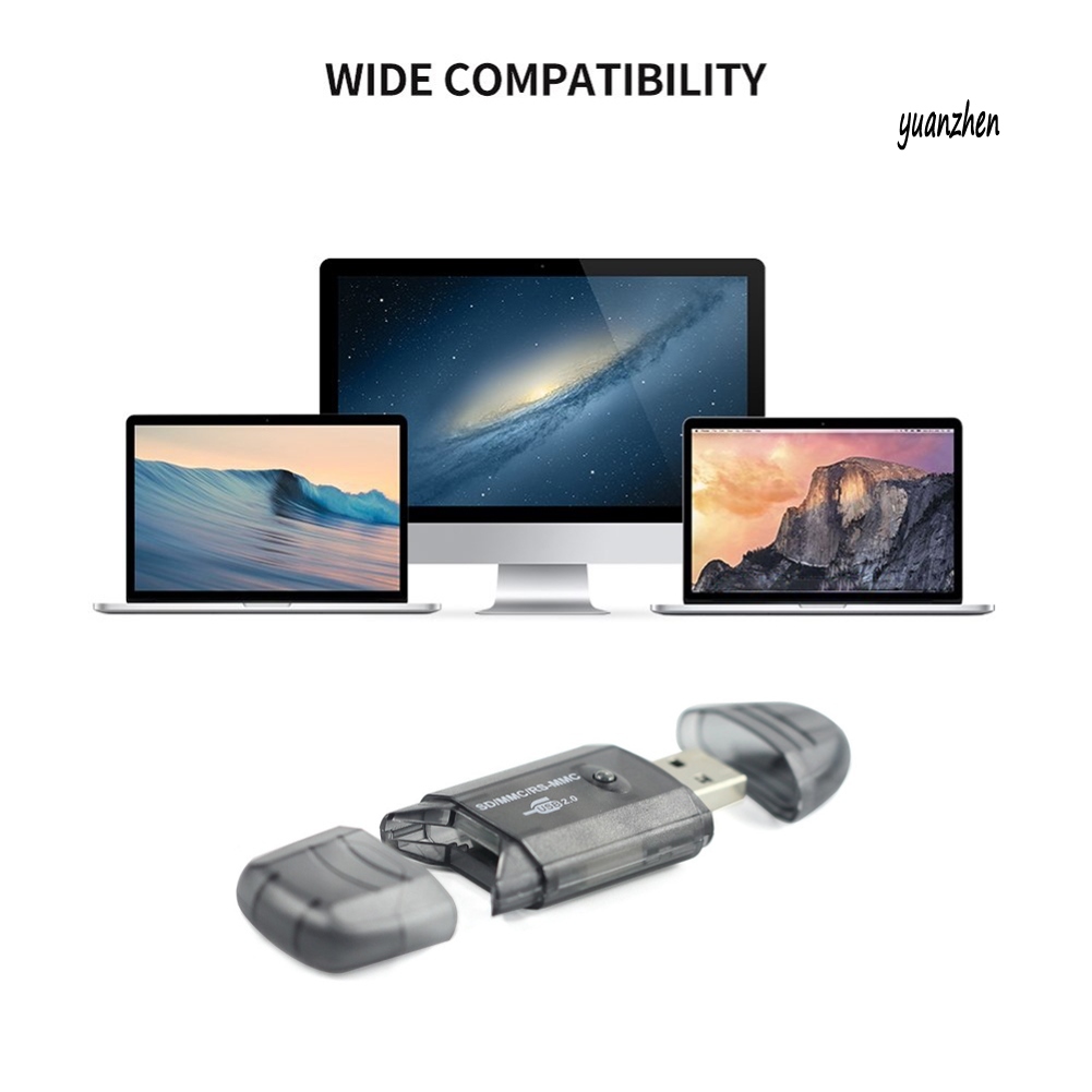 Đầu Đọc Thẻ Nhớ Usb 2.0 Tốc Độ Cao Cho Máy Tính | BigBuy360 - bigbuy360.vn