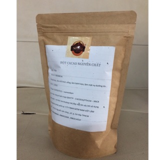 Zip 500gr bột ca cao nguyên chất