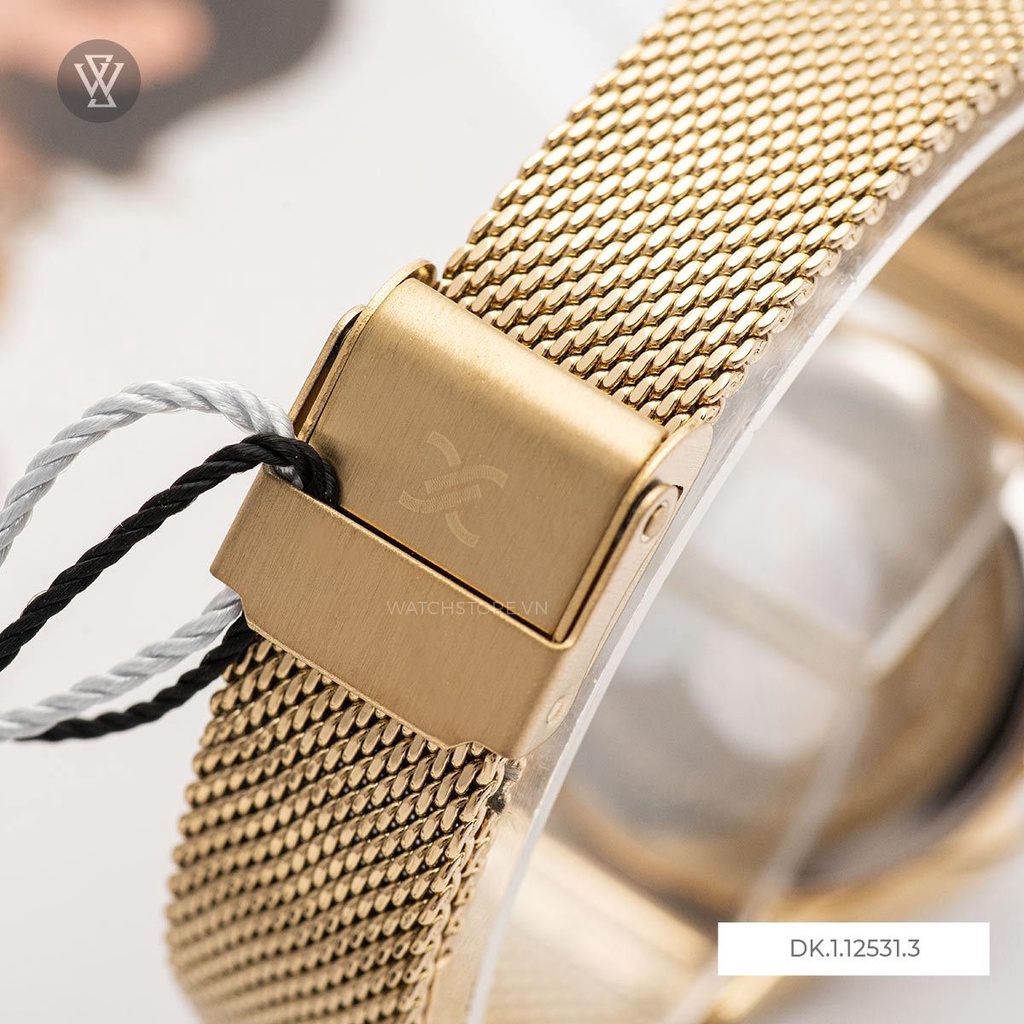Đồng Hồ Quartz Nữ Daniel Klein Premium Ladies WATCHSTORE DK.1.12531.3 Mặt Kính Khoáng 35mm, Dây Kim Loại, Vỏ Thép