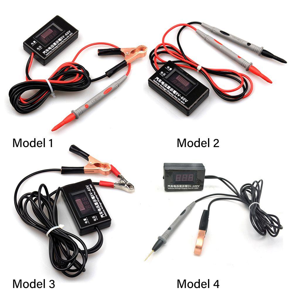 Đầu Dò Thử Điện Màn Hình LCD Kỹ Thuật Số 9-60V Chính Xác Dành Cho Ô Tô