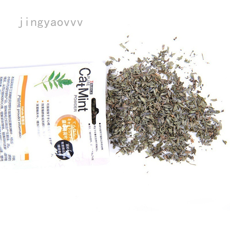 [HÀ NỘI] Bich Cỏ Bạc Hà Tự Nhiên Cho Mèo Phê Như Con Tê Tê - Catnip 8g