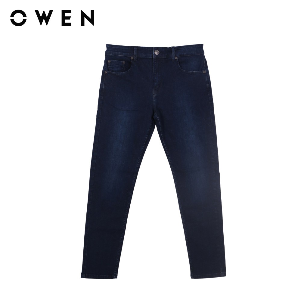 Quần jeans nam Owen Slimfit màu xanh đậm - QJSL23686 (MHR) - HÀNG MỚI VỀ