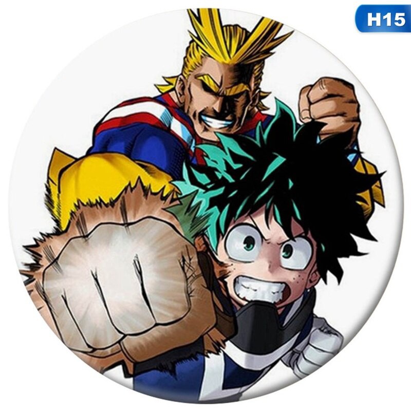 Huy hiệu in hình anime MY HERO ACADEMIA - học viện anh hùng