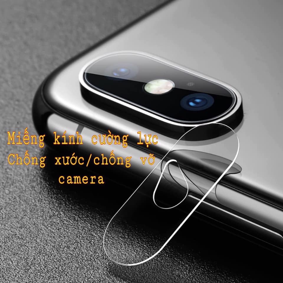 KÍNH CƯỜNG LỰC CAMERA cho iPhone 7Plus/ 8Plus/ X/ Xs/ Xs max/11/11Pro/11Promax - PEE STORE