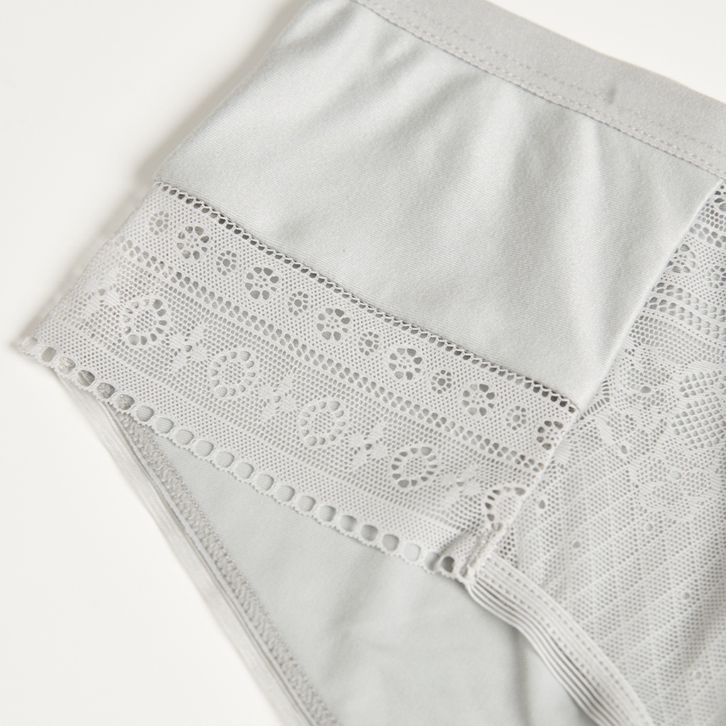 Quần lót thun lạnh phối ren hipster iBasic PANY078