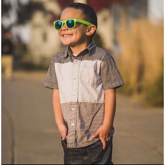 Kính mát trẻ em Real shades chống vỡ - chống tia UV mẫu Surf cho bé 0t+ - 7t+