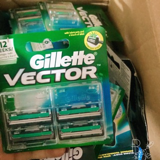Lưỡi dao cạo râu Gillette Vector kép (4 cái)