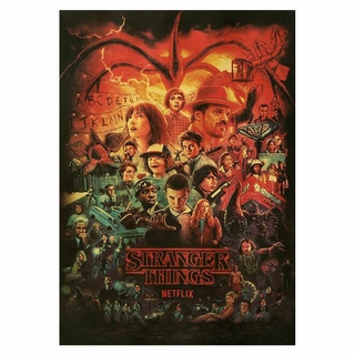 Poster Phim Stranger Things Dán Tường Trang Trí