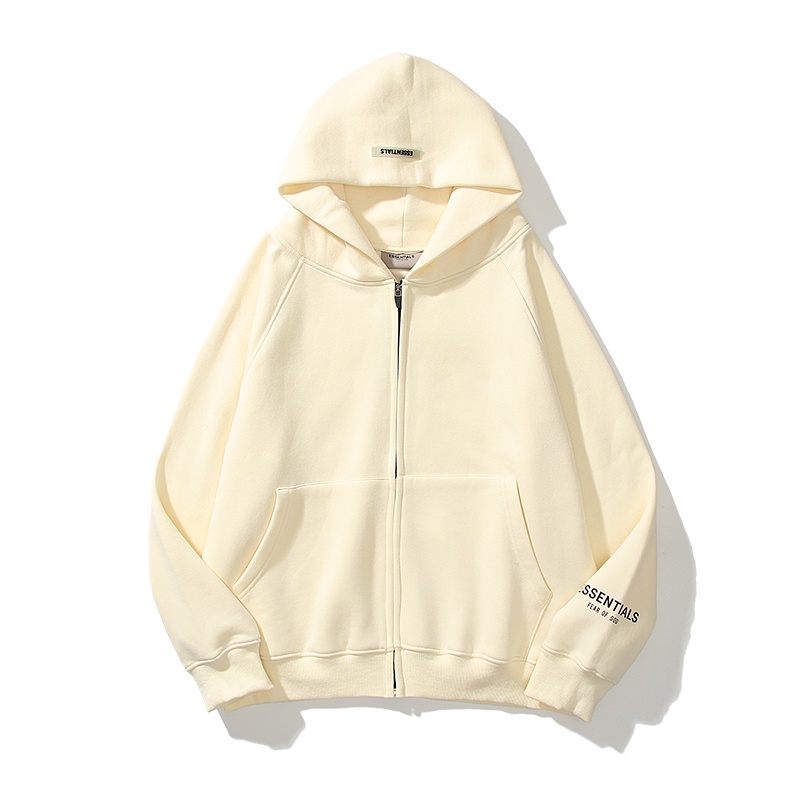 ❤❀  ❤ Áo Khoác Hoodie Cotton Tay Dài In Chữ Phản Quang Thiết Kế Thời Trang Cho Cặp Đôi