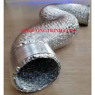 Ống sun bạc hút mùi co giãn phi 150